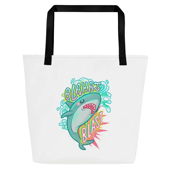 Blahaj Blast Tote Bag product image (2)