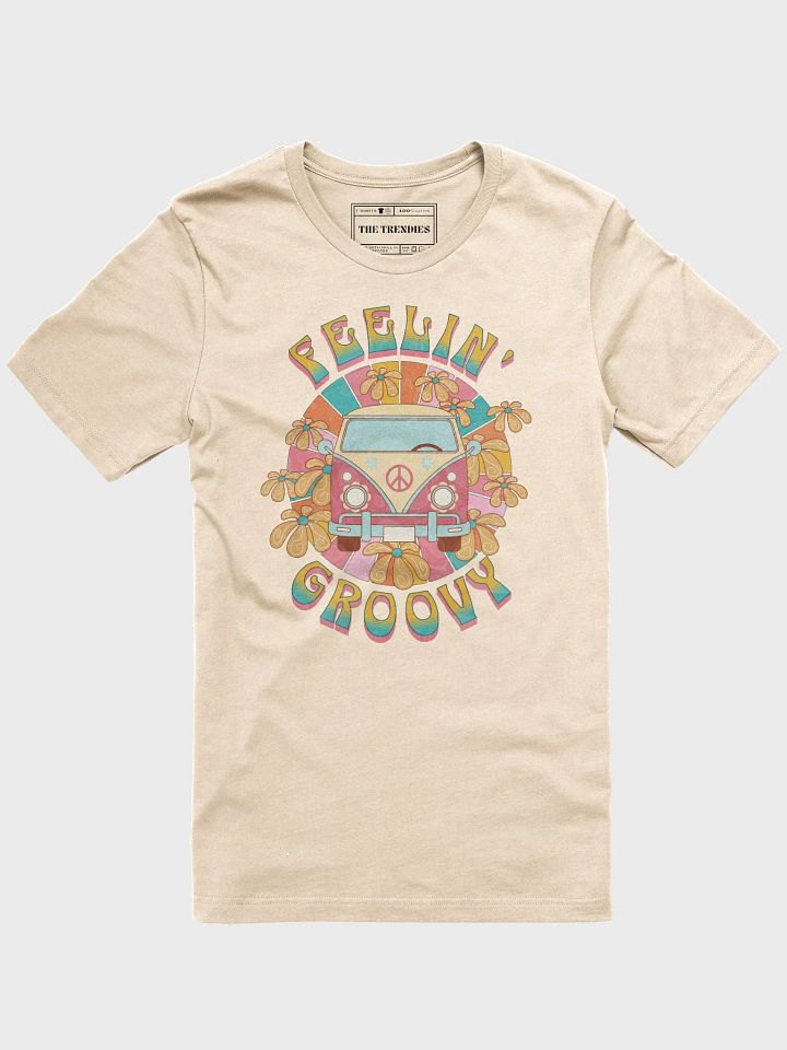 Peaceful Groovy VW Camper Van T-Shirt product image (1)