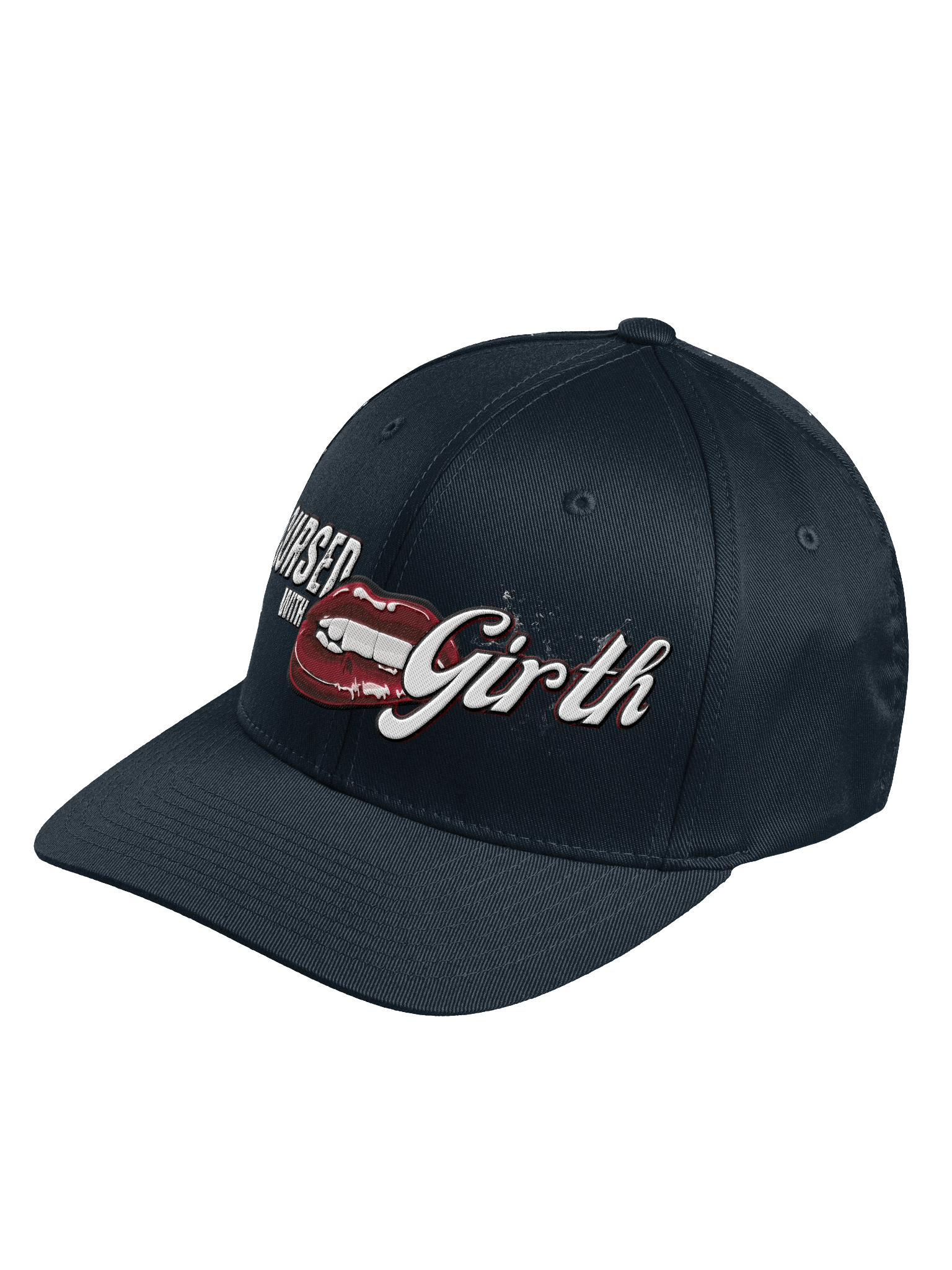 Cursed With Girth Fitted Hat product image (11)