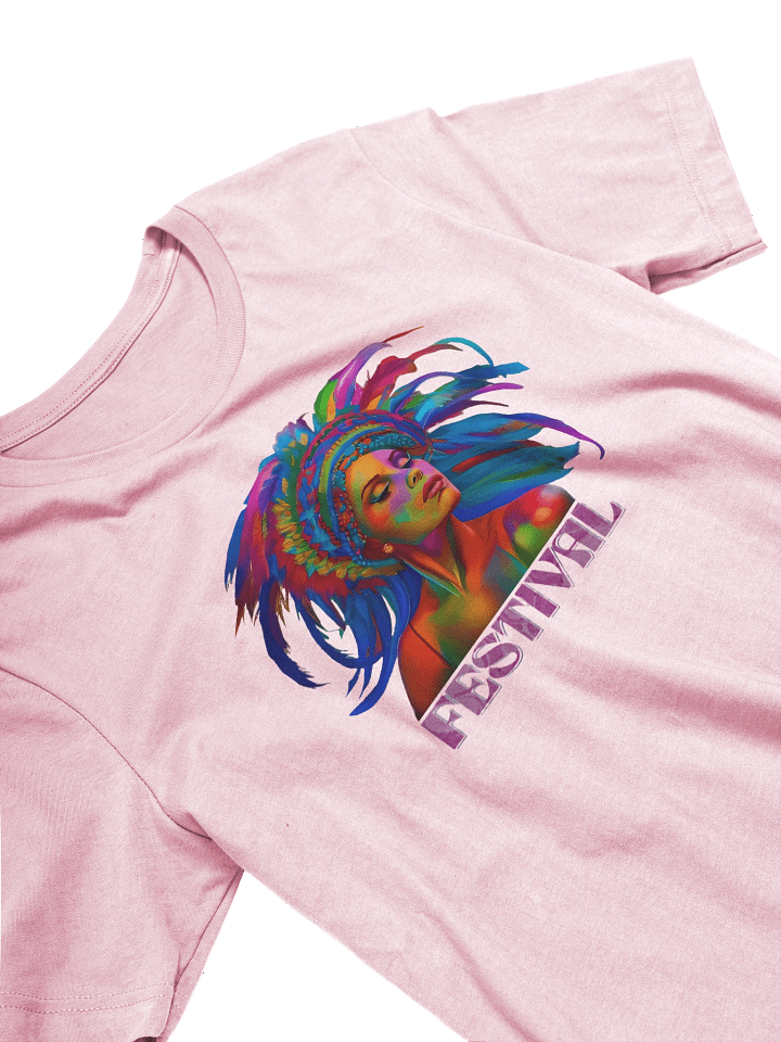 Festival Dreams Feathered T-Shirt product image (58)