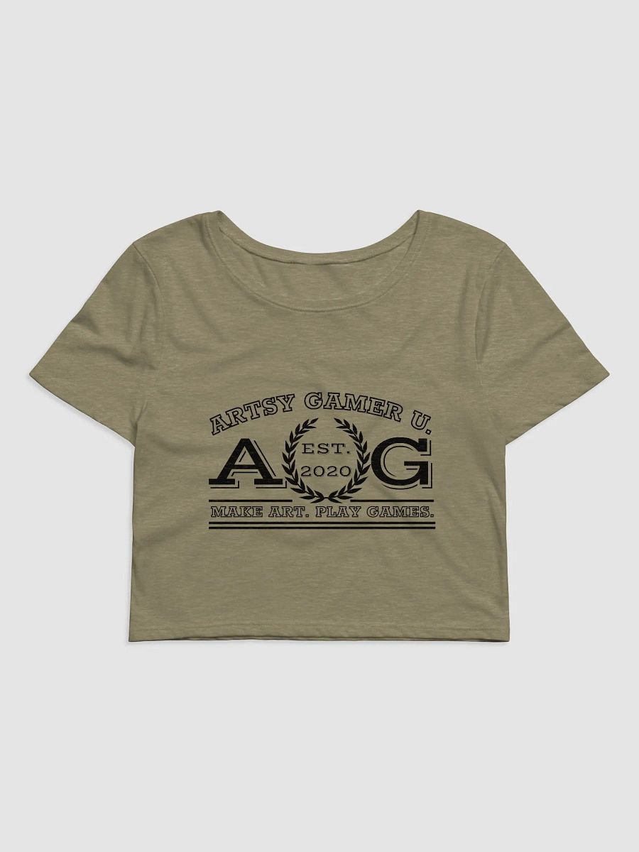 Artsy Gamer Uni crop top product image (2)