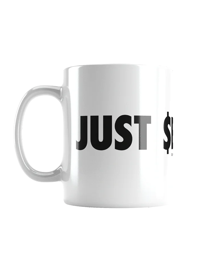 JUST $BURN IT Mug - Light product image (2)