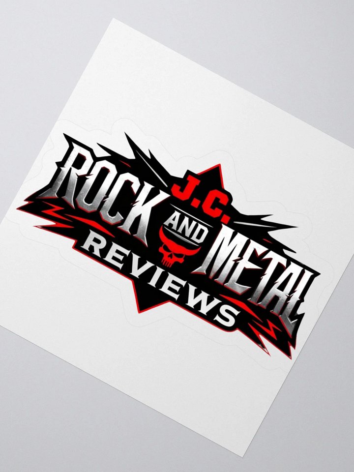 JC Rock and Metal Reviews Stickers product image (4)