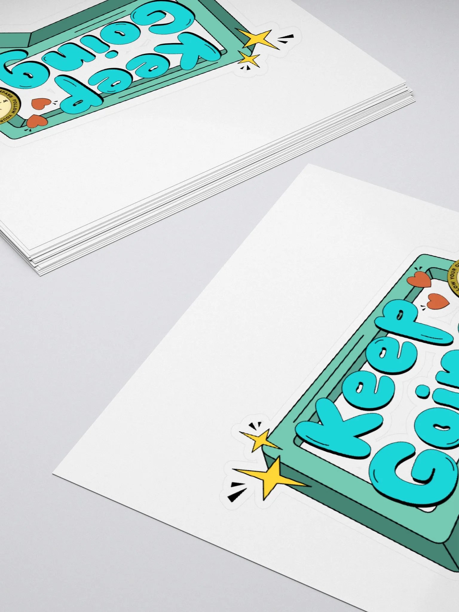 keep going ♡ sticker product image (4)