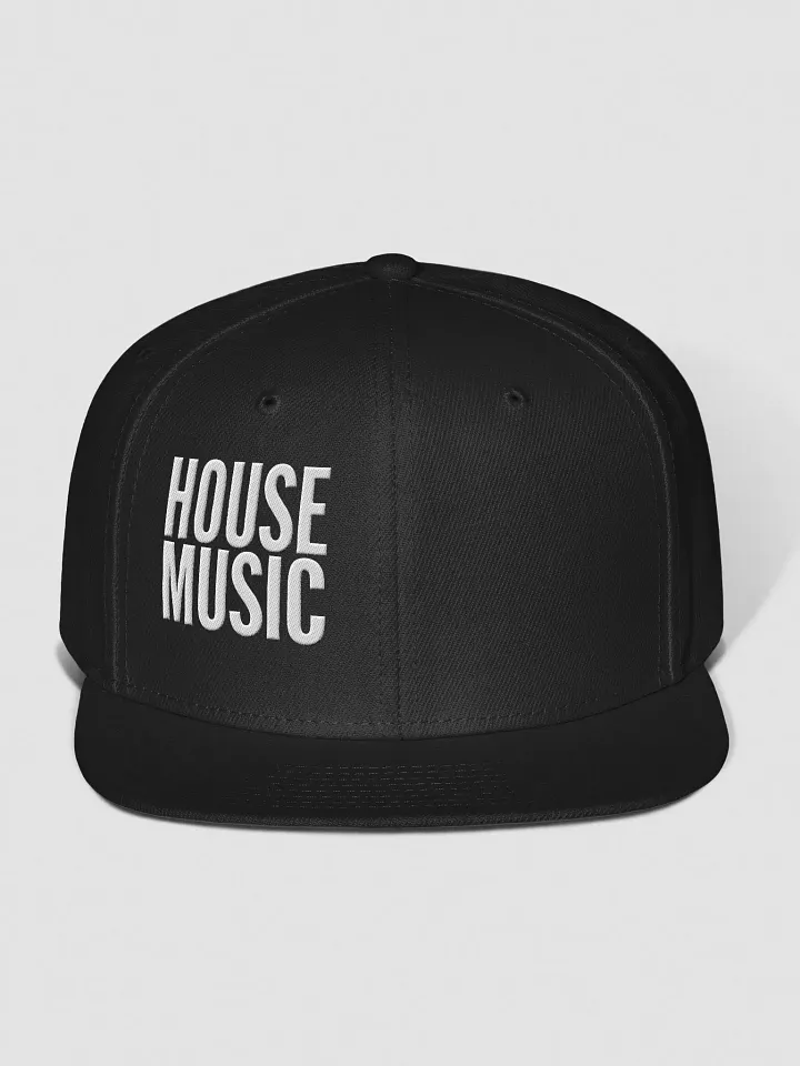 House Music Snapback Flatbrim product image (17)