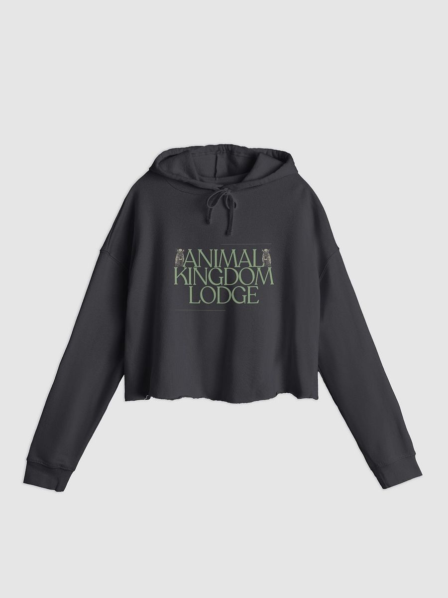 Zebra Zenith: Animal Kingdom Lodge Disney Resort Collection Crop Hoodie product image (1)