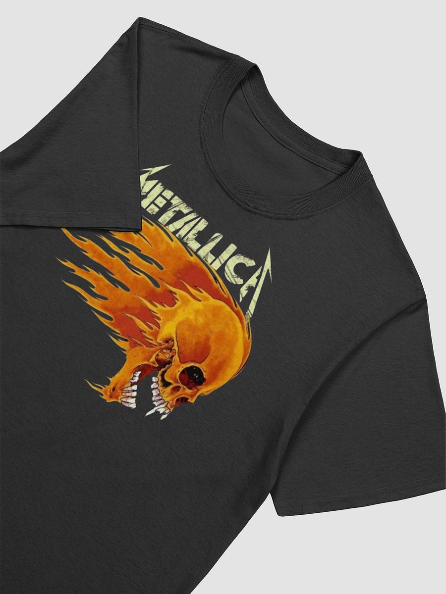 Flaming Skull Metallica T-Shirt product image (2)