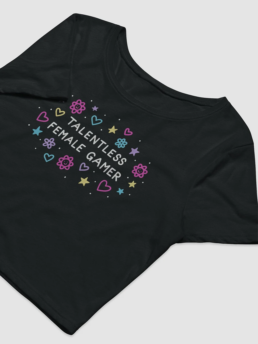Talentless Female Gamer Baby Tee product image (3)