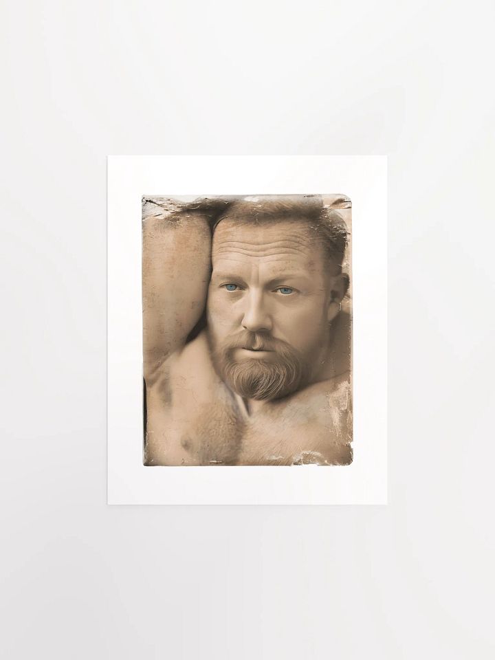 Modern Tintype Man #3 - Print product image (2)