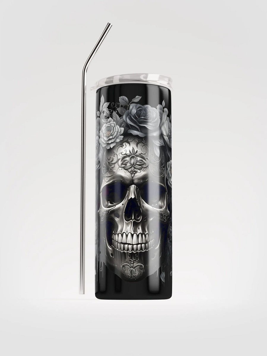 Black Floral Skull product image (1)