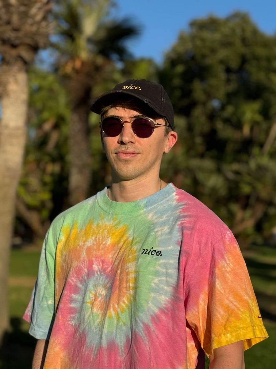 Distressed 'Nice.' Signature Dad Hat product image (9)