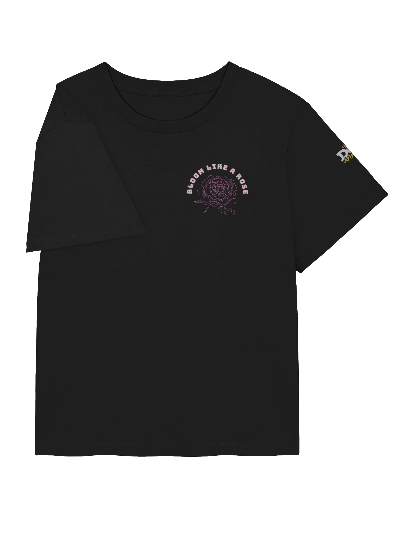 Rose Bloom Organic T-Shirt product image (5)