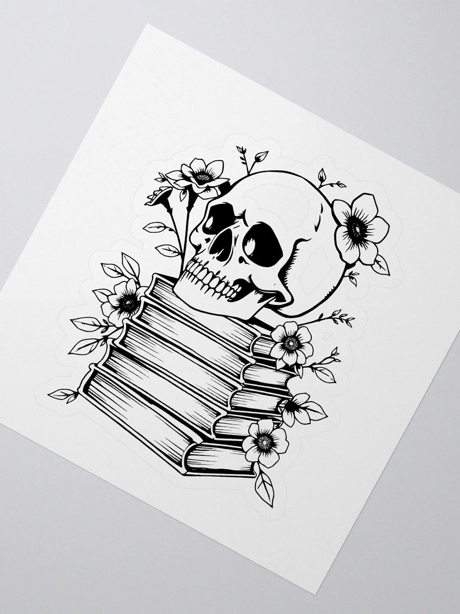 Book Lover Kiss Cut Sticker product image (2)