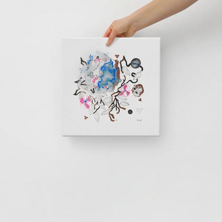 There Are No Winners In The Game Canvas Print by Kira Leigh product image (9)