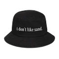 i don't like sand embroidered hat product image (1)