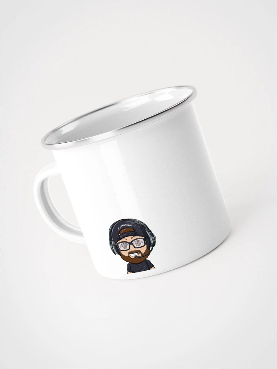 Neon White Enamel Mug product image (4)