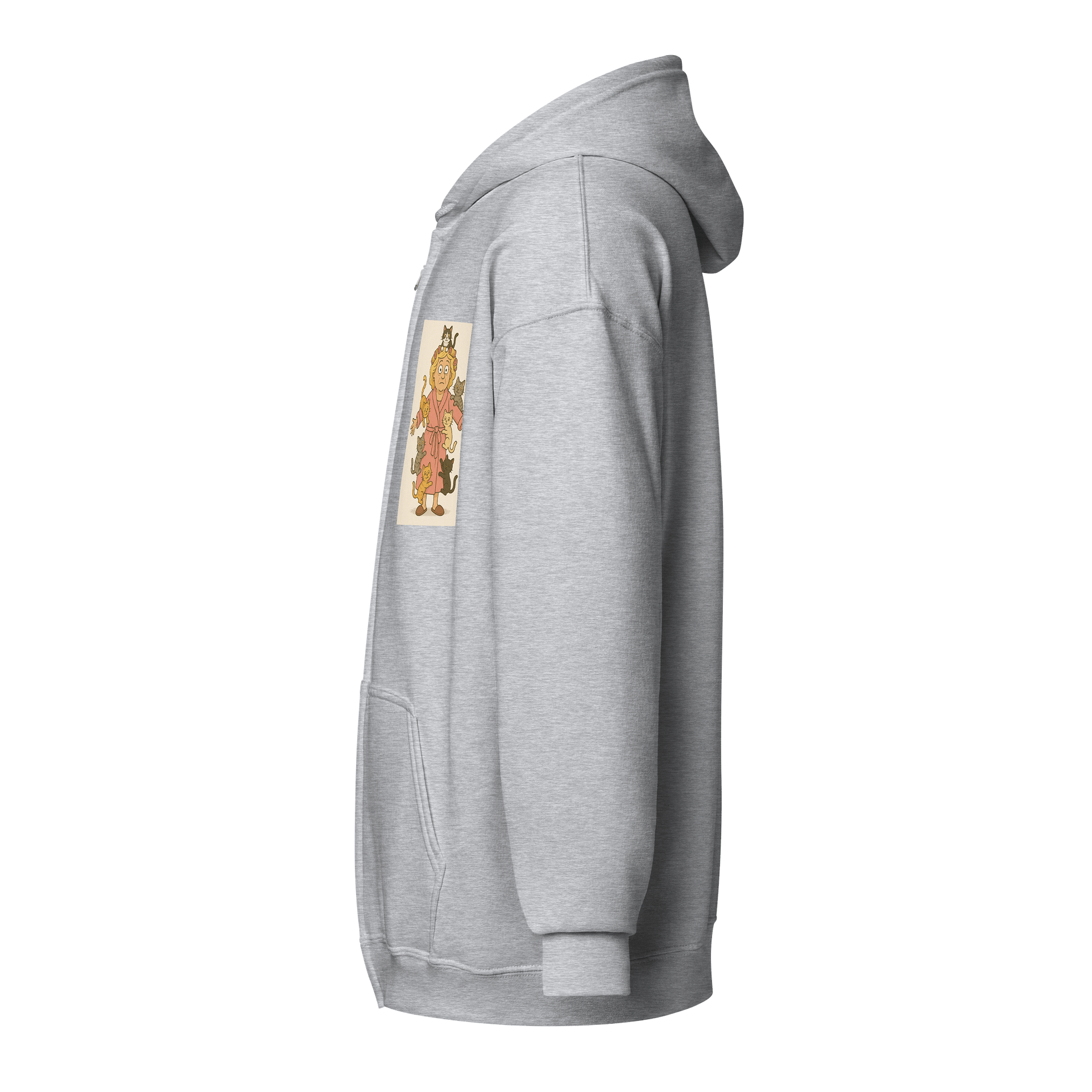 Crazy Cat Lady Zipper Hoodie product image (3)