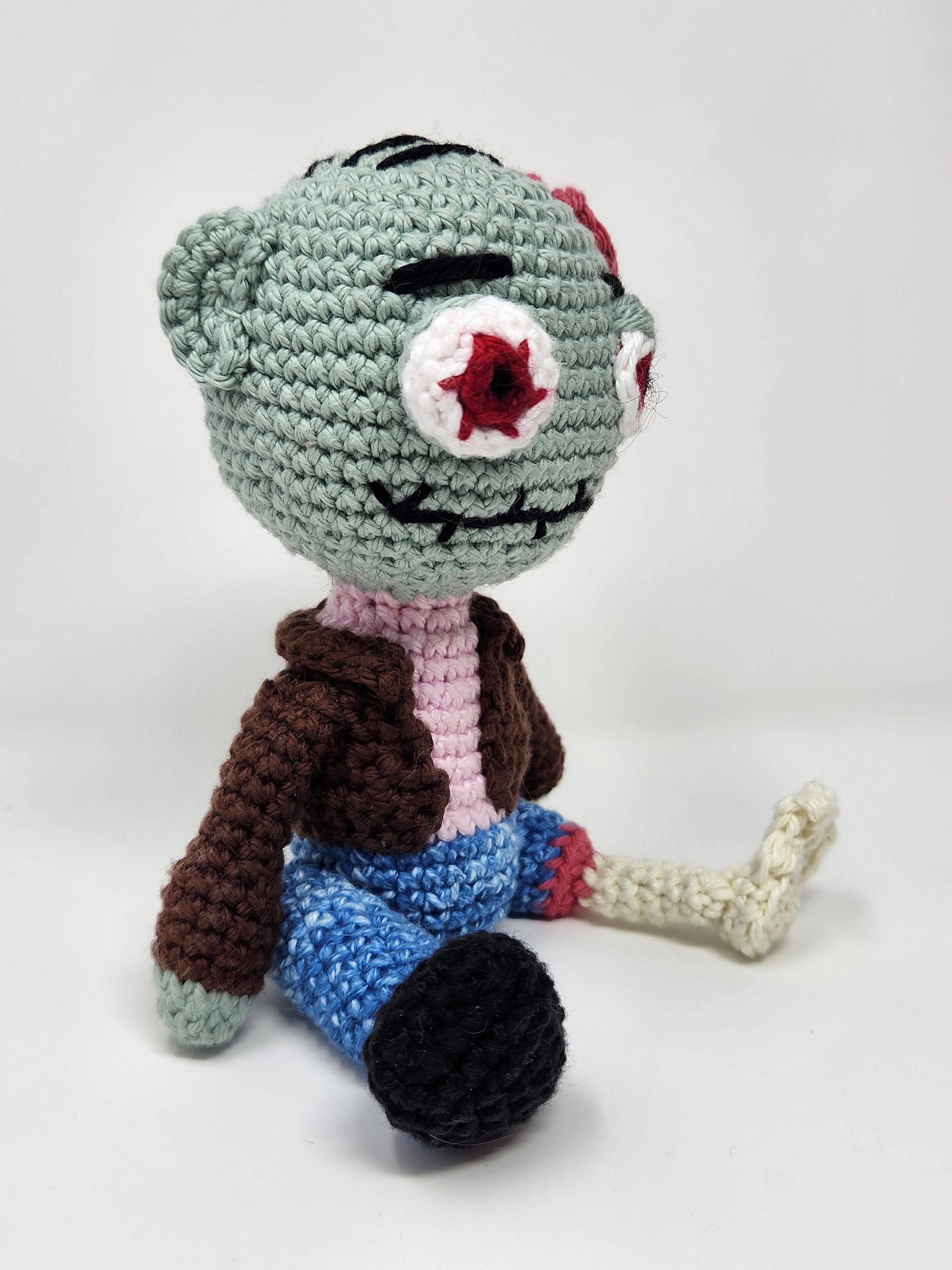 Crocheted Zombie Art Doll product image (5)