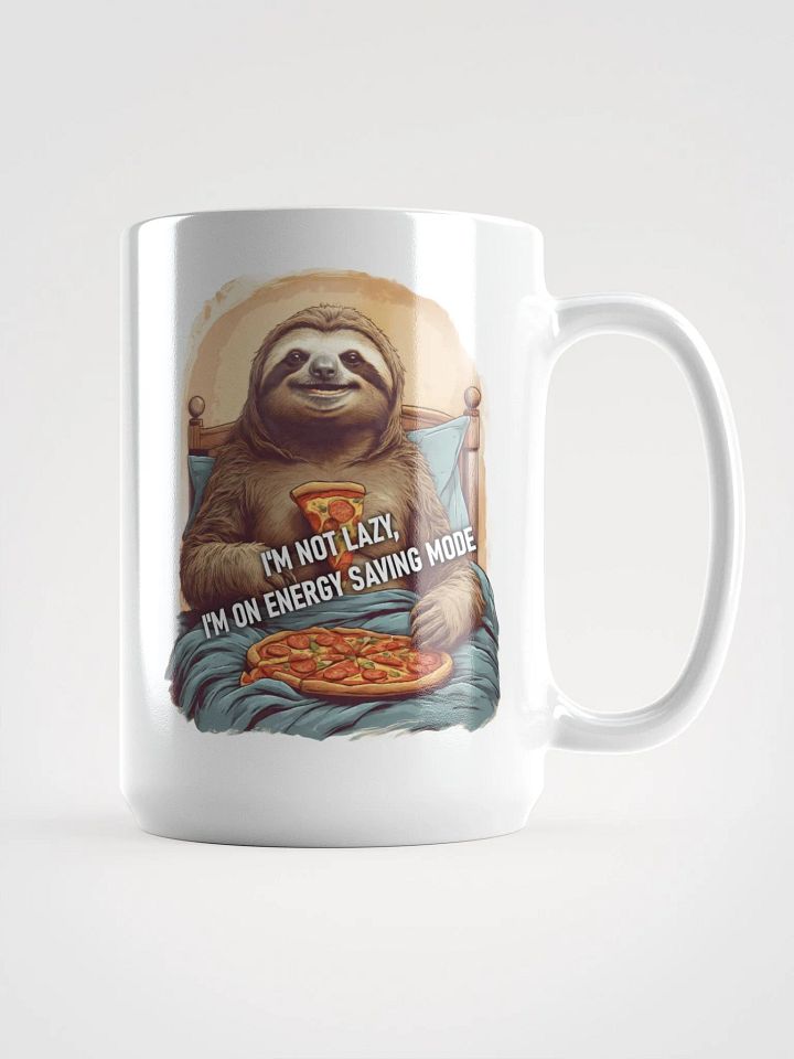 Blissful Sloth White Glossy Mug product image (1)