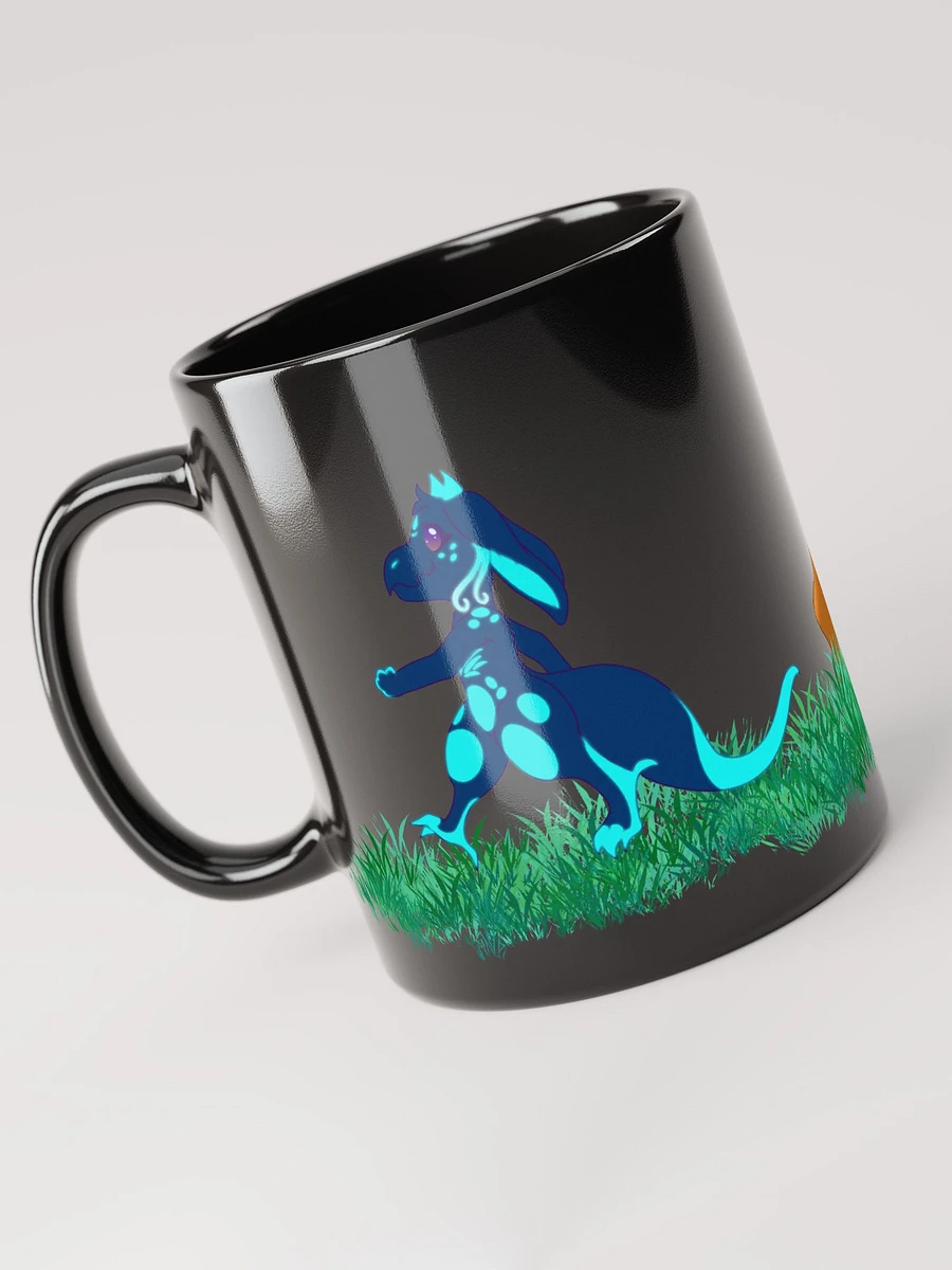 PLANT LEGZ HERE - Black Glossy Mug product image (8)