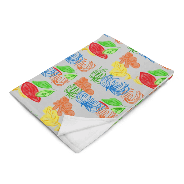 Plant Themed Throw Blanket product image (2)