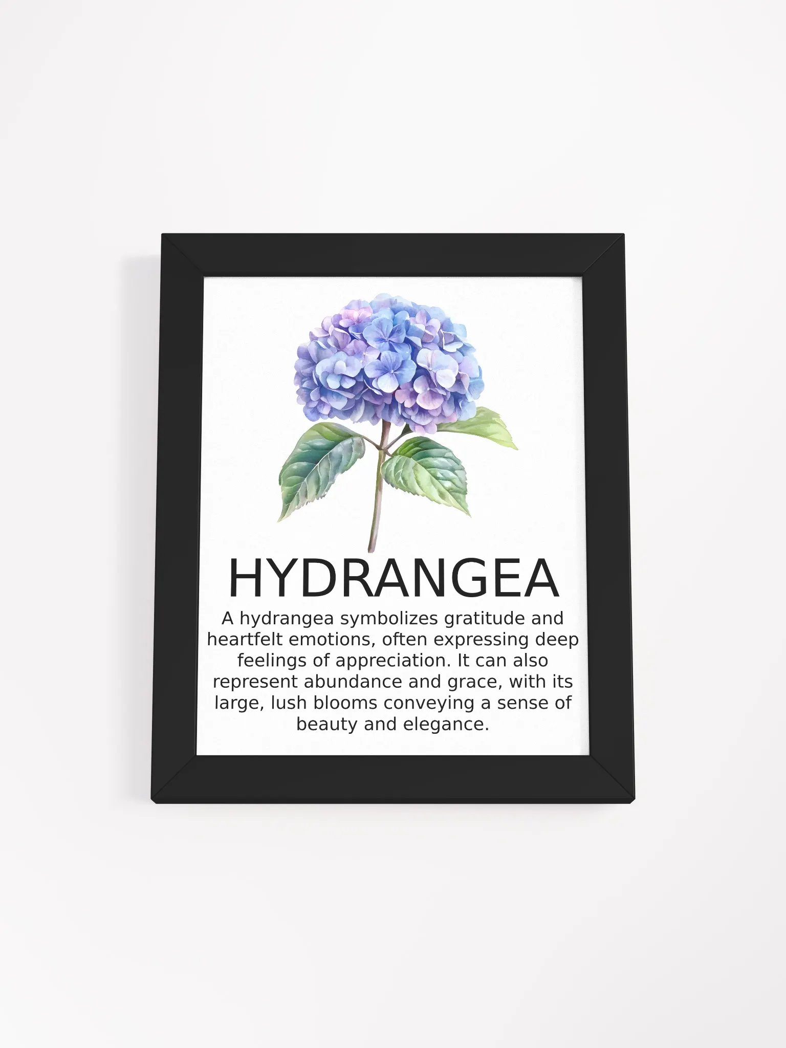Gratitude Blooms Framed Poster product image (1)