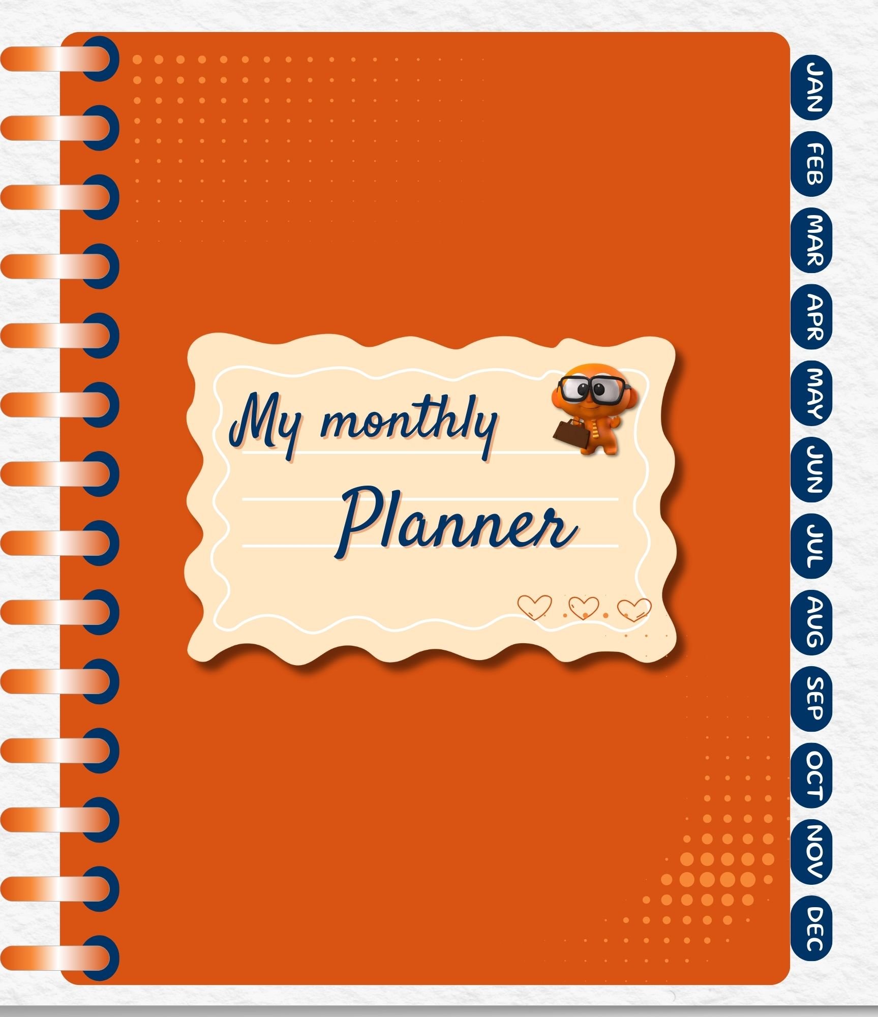 Digital Monthly Planner product image (1)
