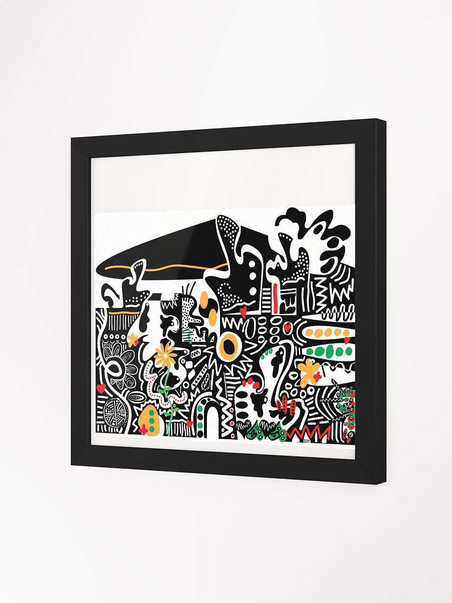 This Print Pays Rent Framed product image (2)