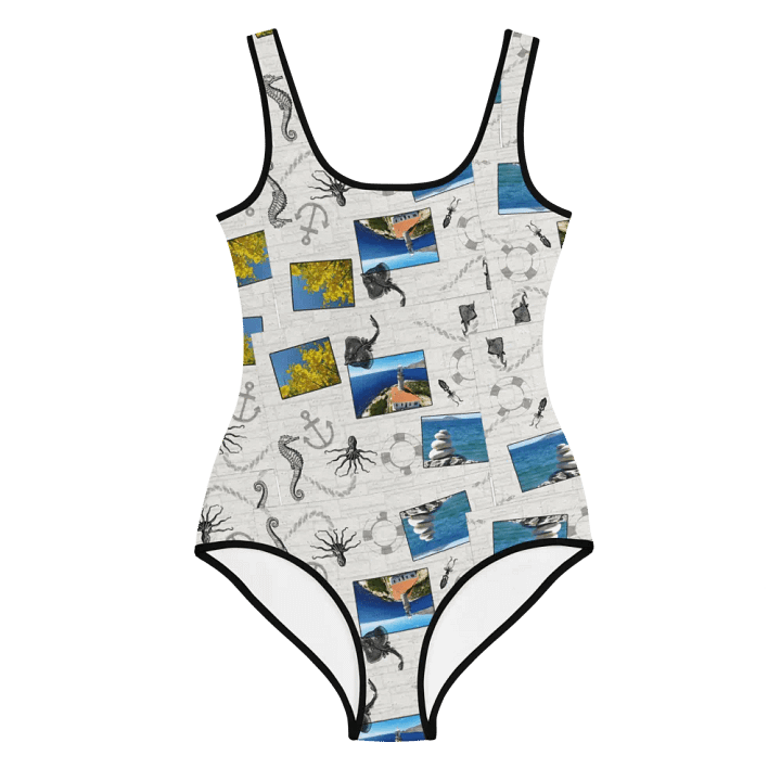 Sea design (photoshop by Dina R.) - Youth Swimsuit product image (1)