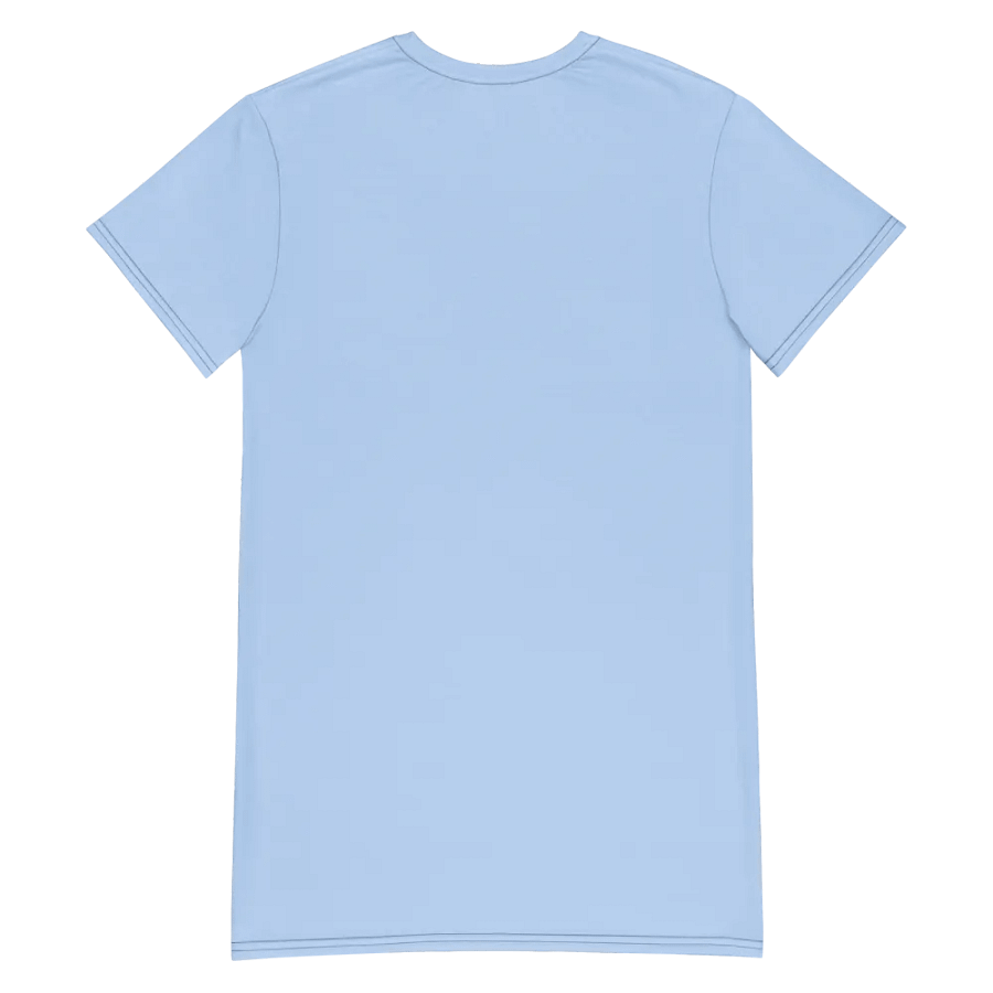 Kiss T-shirt Dress (light blue) product image (6)