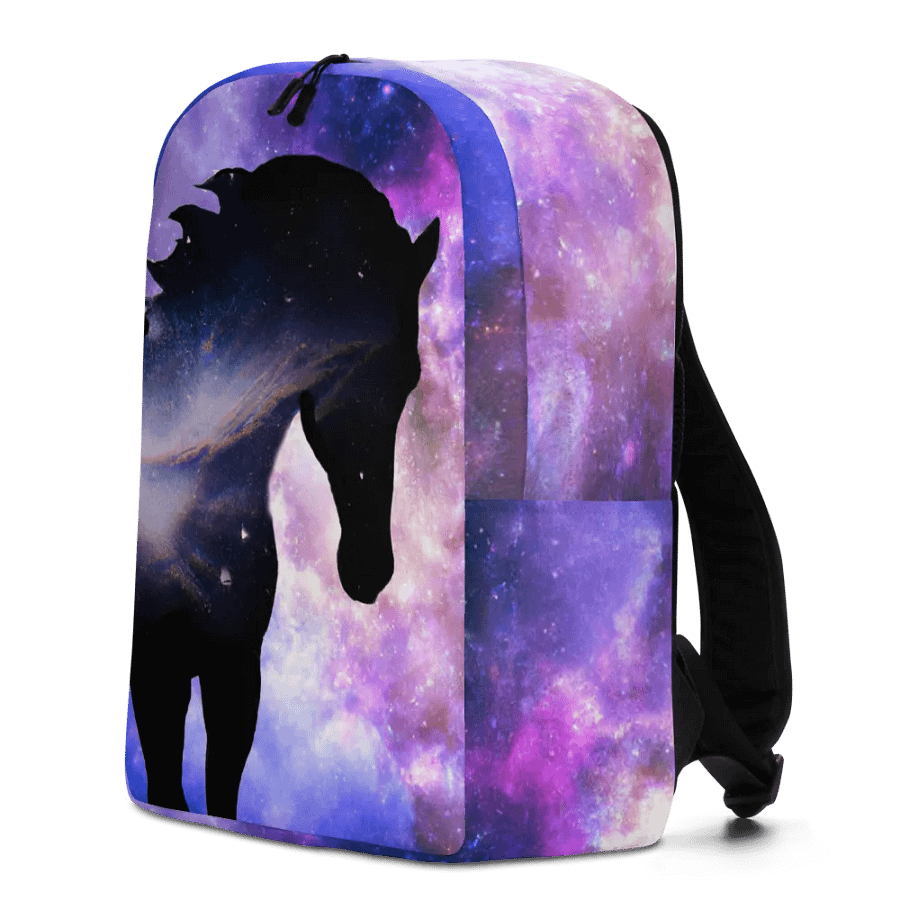 Galaxy horse - Nebula horses, backpack product image (6)