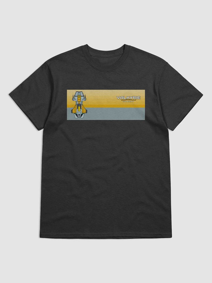Valkyrie Gunship Starship | Unisex Heavyweight T-Shirt product image (1)