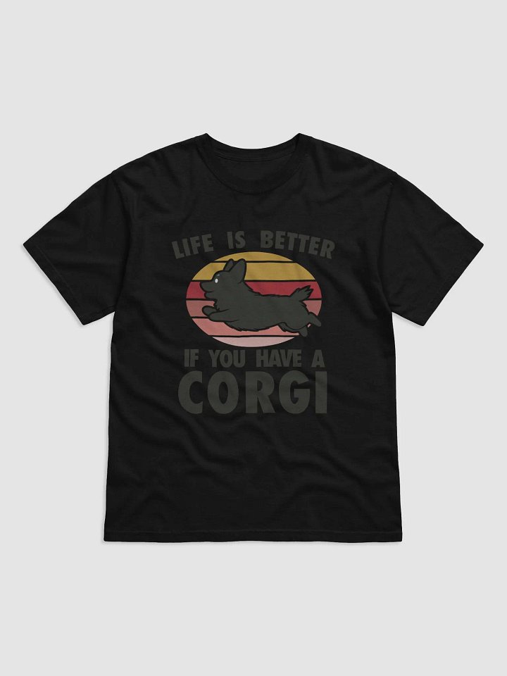 Life is better with Corgi t-shirt product image (1)