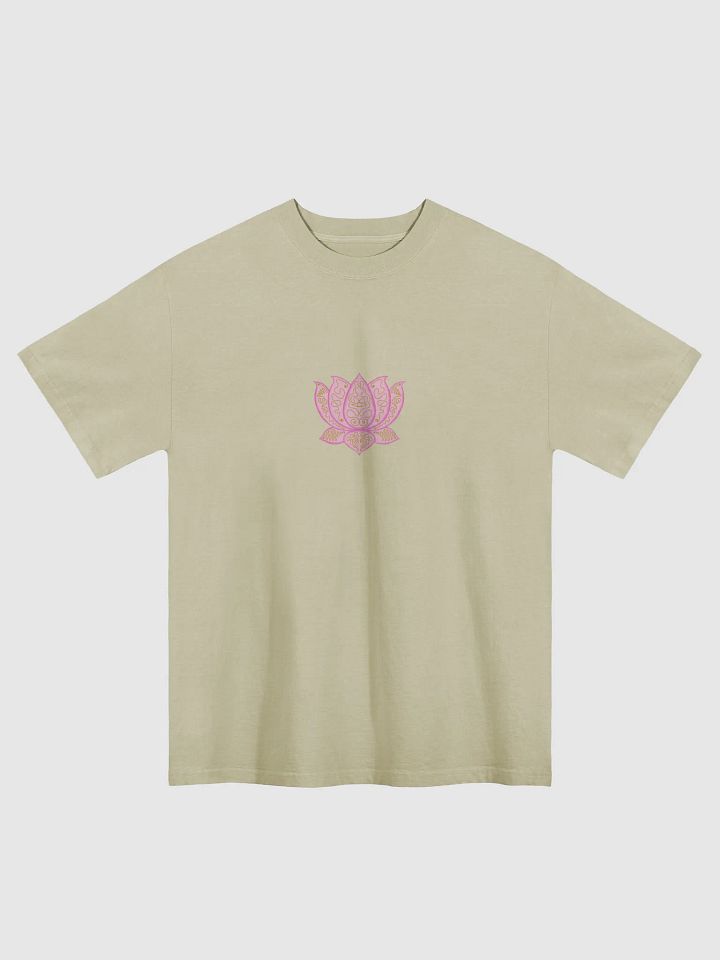 Golden Lotus Oversized Tee product image (1)