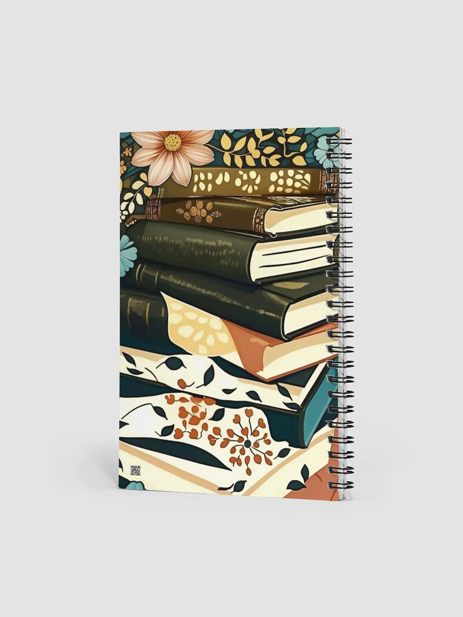 Modern Folk Art Cozy Cat Dreams Spiral Notebook product image (2)