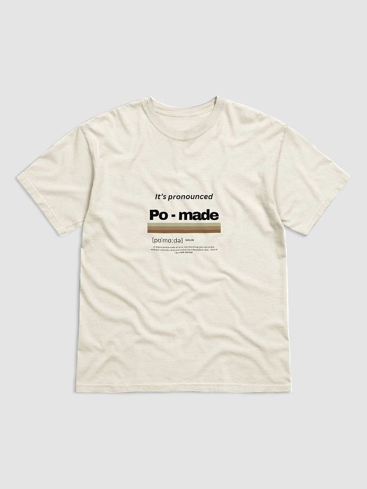 Po-Made Tee (Black font) product image (2)