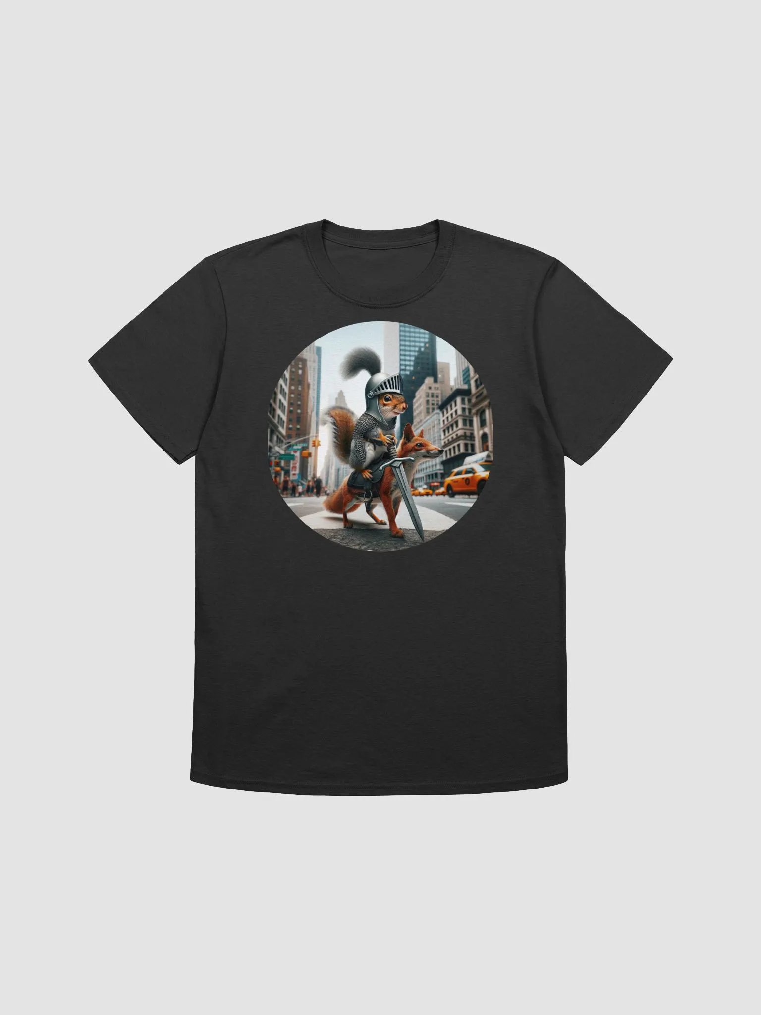 Squirl on a fox T-shirt product image (1)