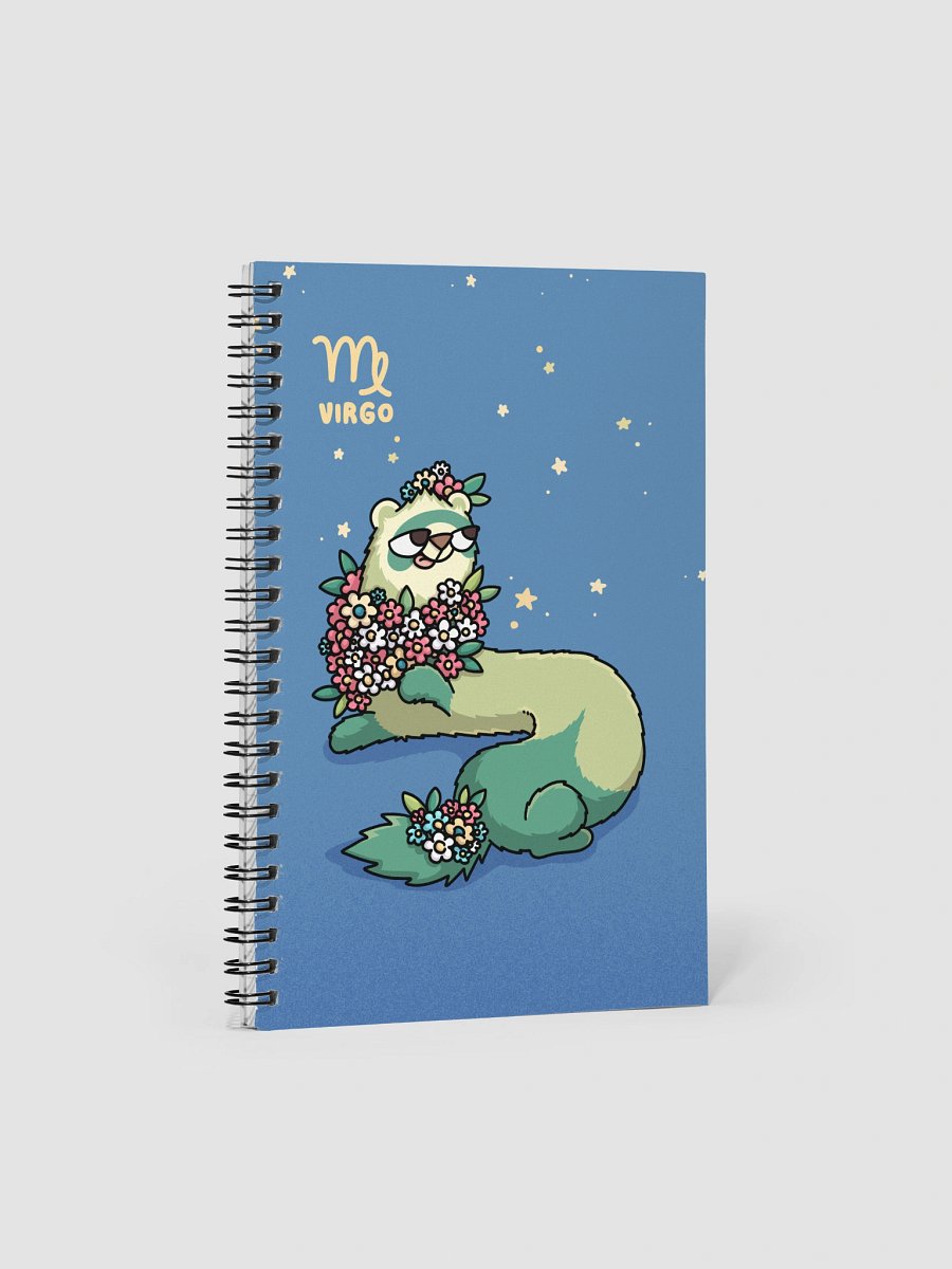 Virgo | Ferret Star Signs | Notebook product image (1)