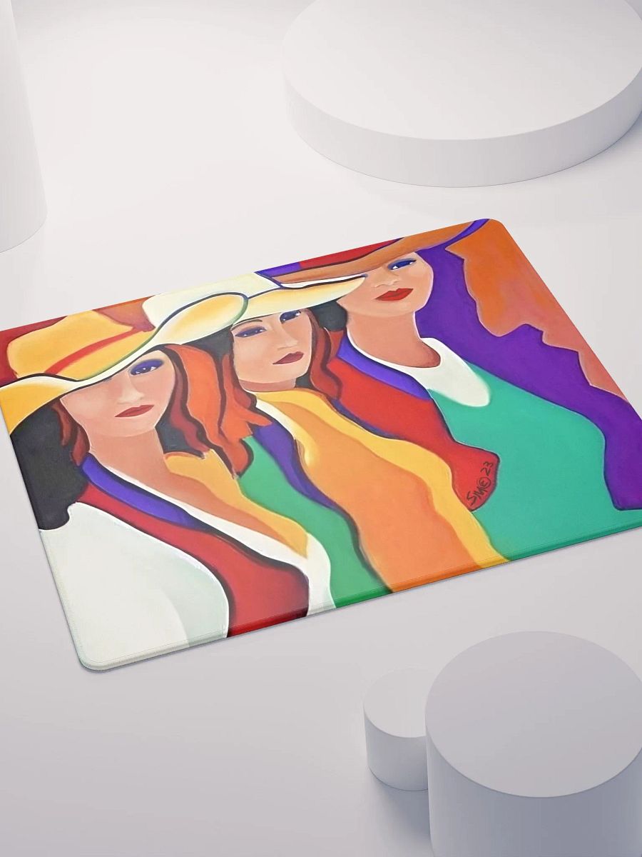 Three Texas Ladies Gamer's Mouse Pad product image (7)