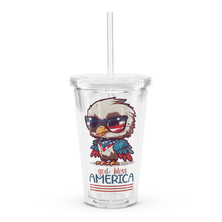 Patriotic Eagle Double Wall Tumbler product image (1)
