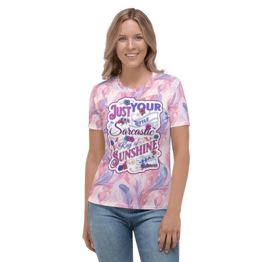 Funny Sarcastic Sunshine All Over Print T-shirt product image (6)