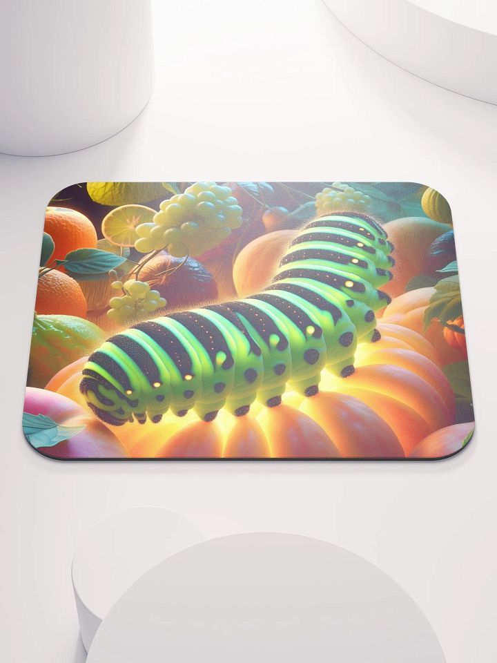 Neon Caterpillar Mouse Pad product image (1)
