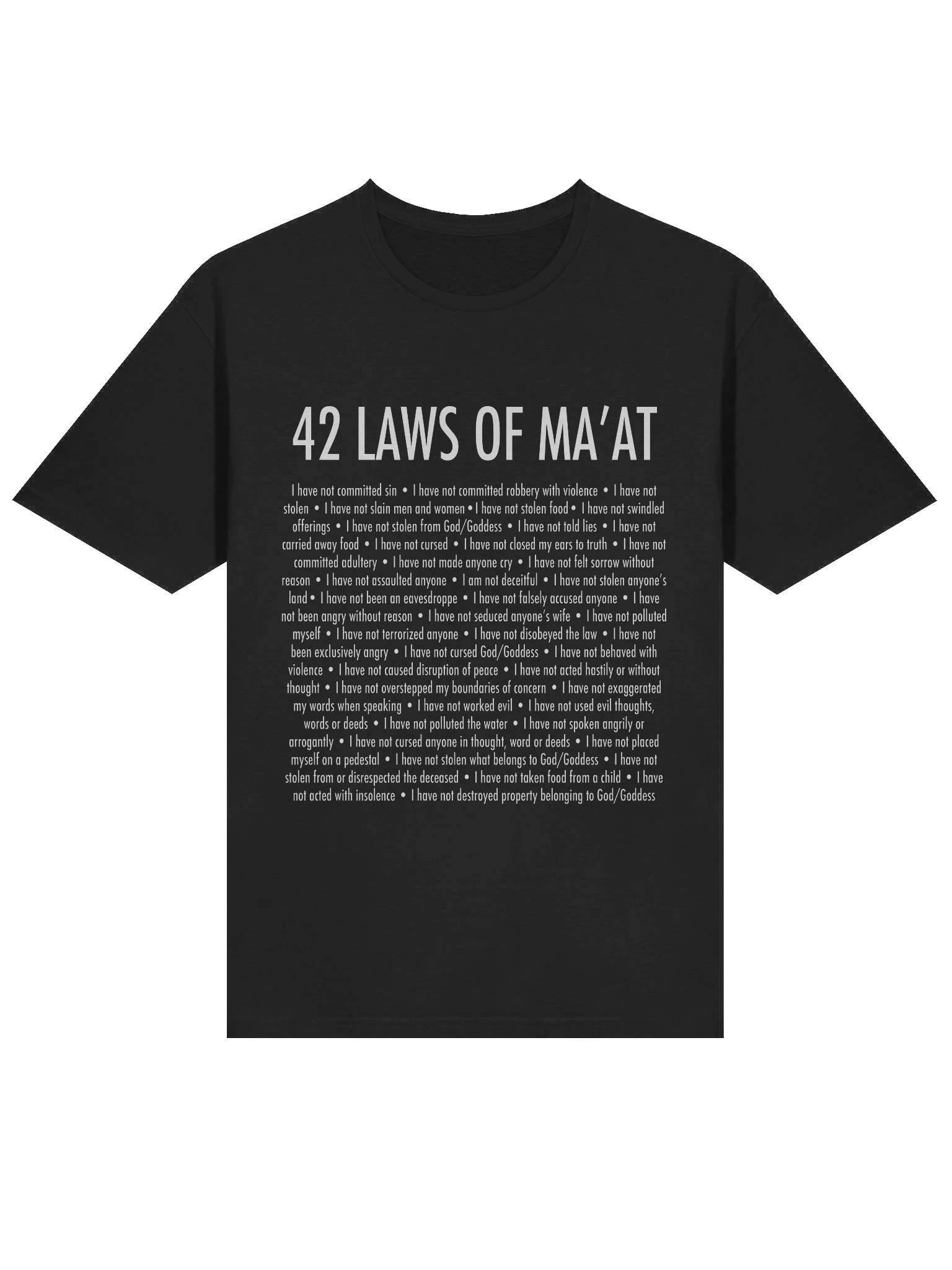 42 LAWS OF MA'AT - Unisex T-Shirt product image (3)