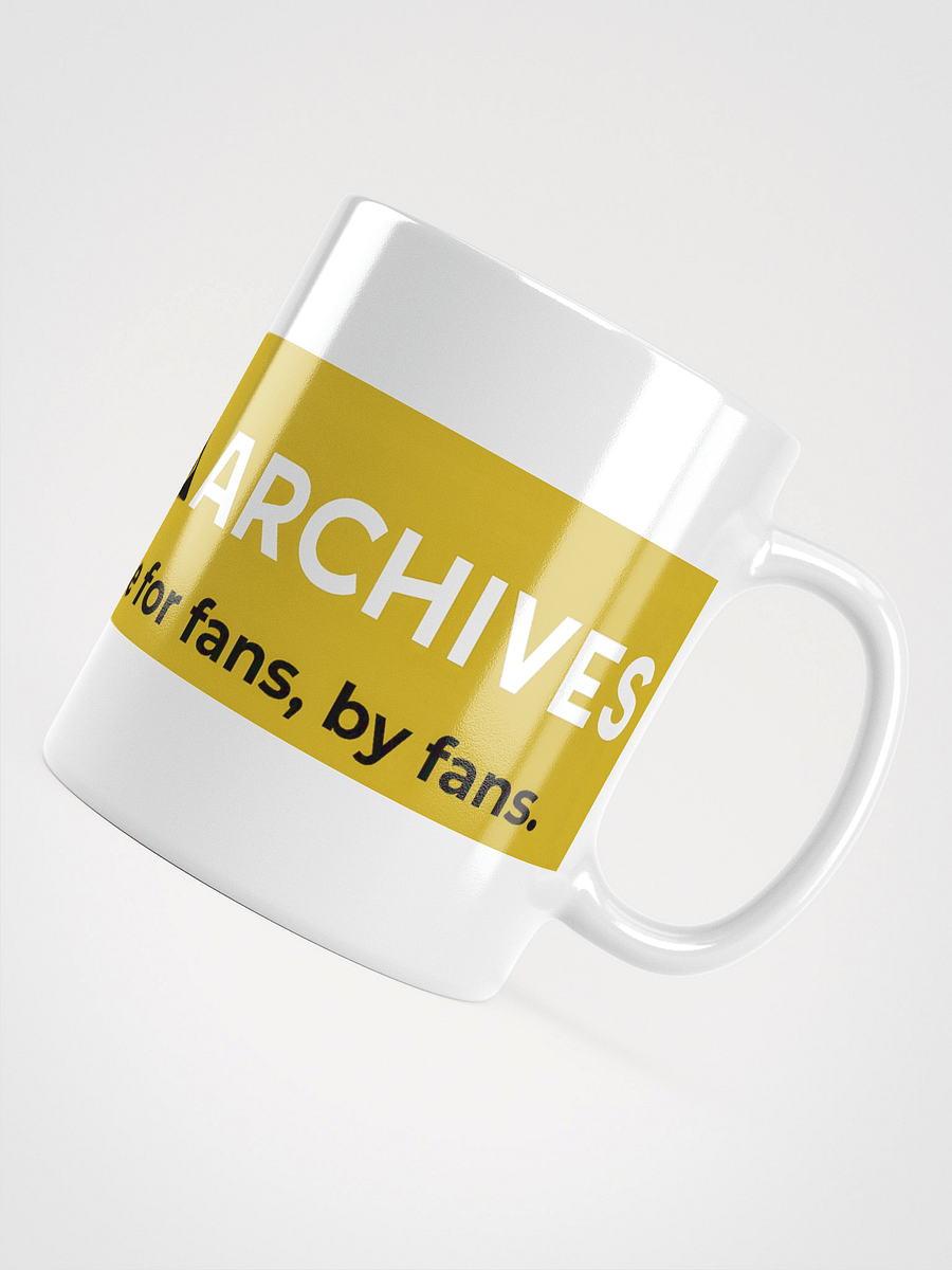 Concert Archives Mug (Yellow/White) product image (4)