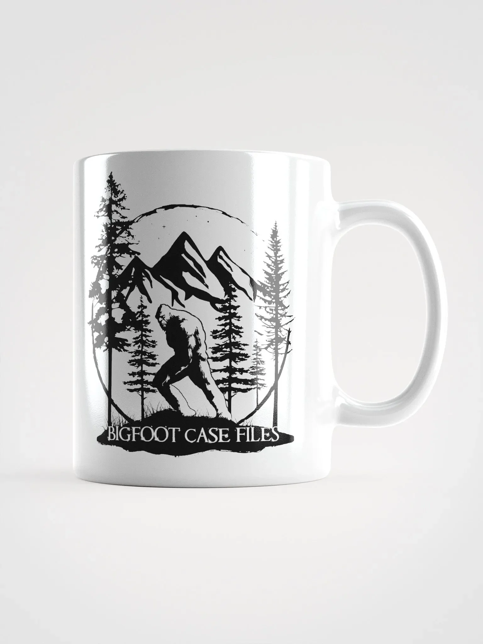 BIGFOOT CASE FILES MUG LOGO BLACK product image (1)