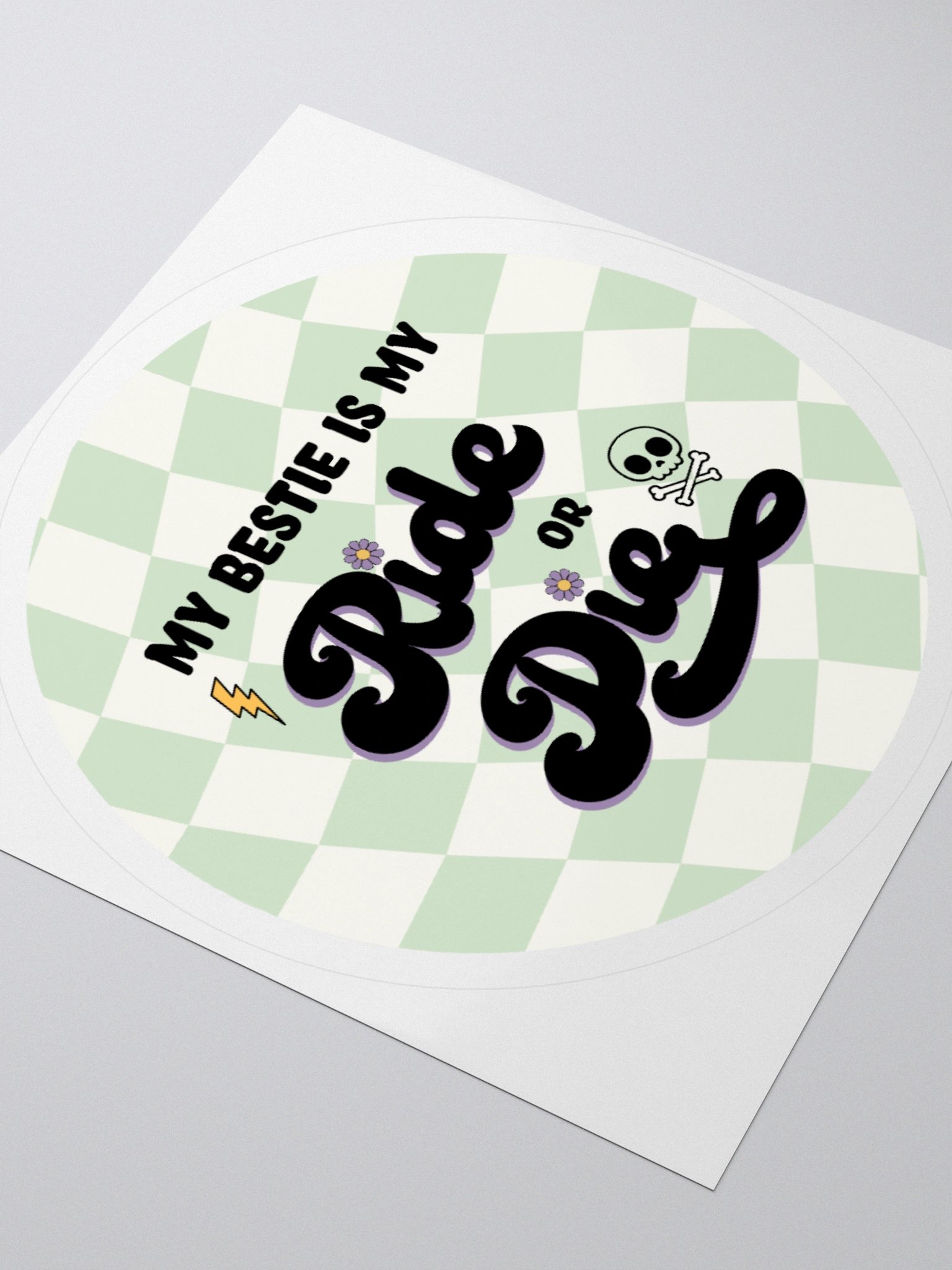 Ride or Die Sticker product image (3)