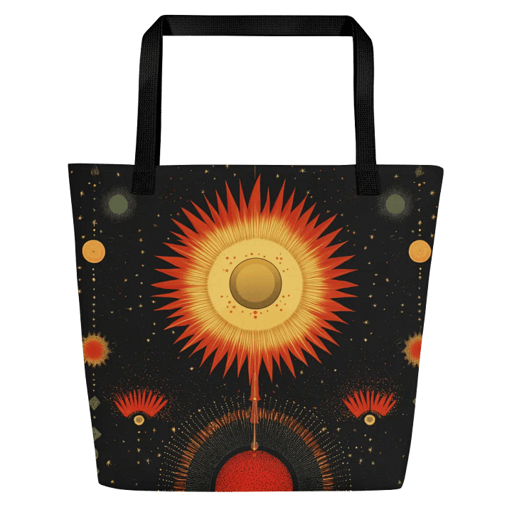 Sacred Patterns | All-Over Print Large Tote Bag w/ Pocket product image (1)