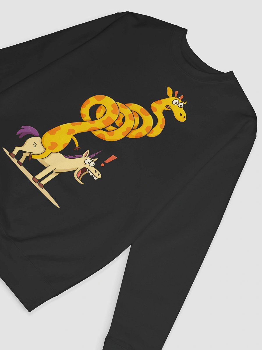 Giraffe on Unicorn Crew Neck product image (6)