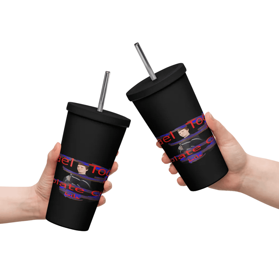 Michael Toomey As Chocolate Charlie 00 - Insulated Tumbler with a Straw product image (10)