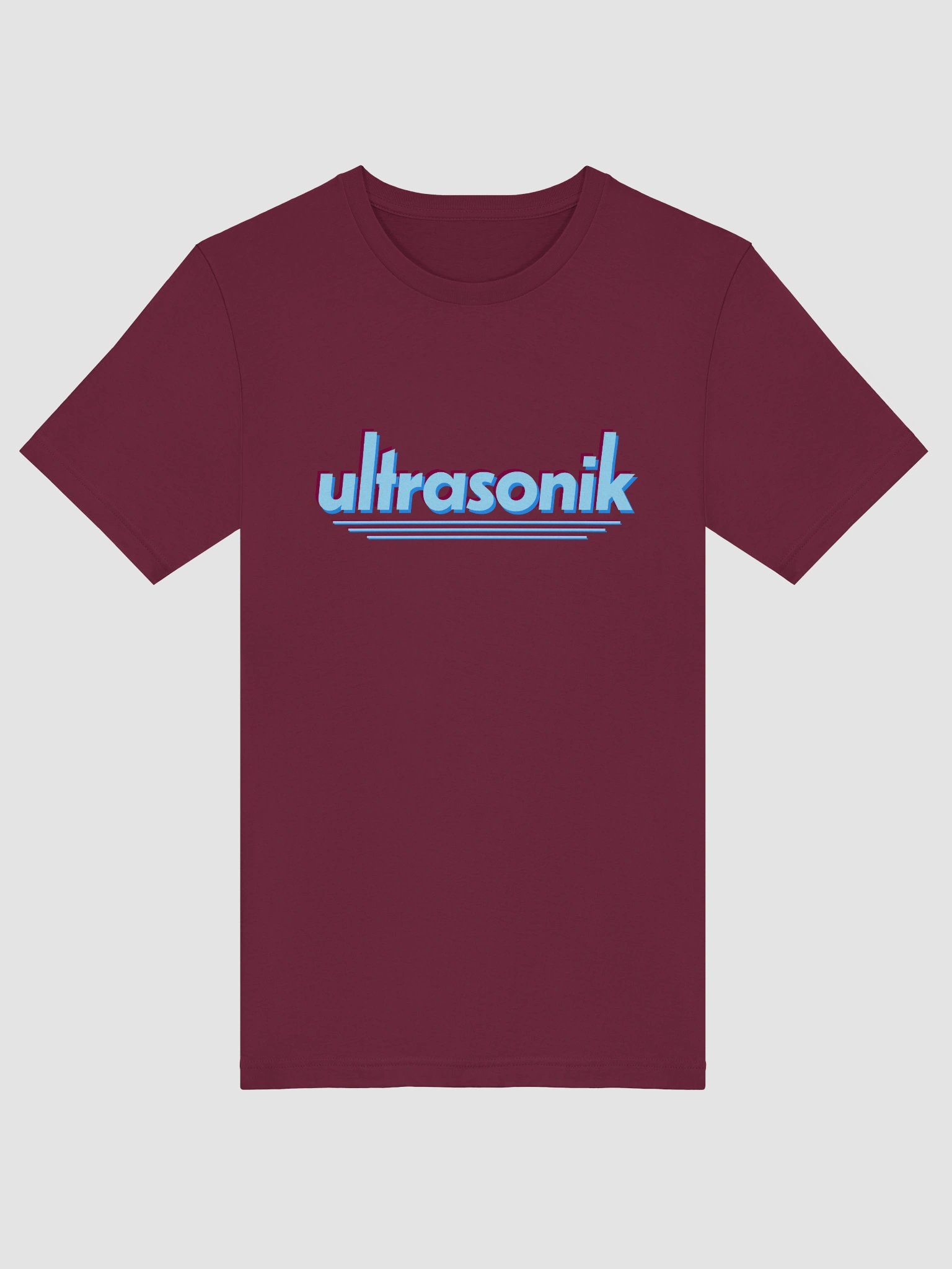 ultrasonik Silhouette Logo Premium T-Shirt (Red) product image (15)